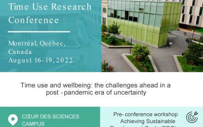 Compte rendu – 44e conférence internationale IATUR (International Association for Time-Use Research), Montréal, août 2022