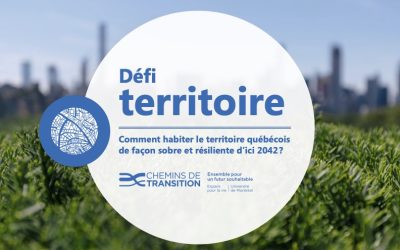 Setting just transition milestones: Chemins de transition challenges Quebecers to envision a sustainable future