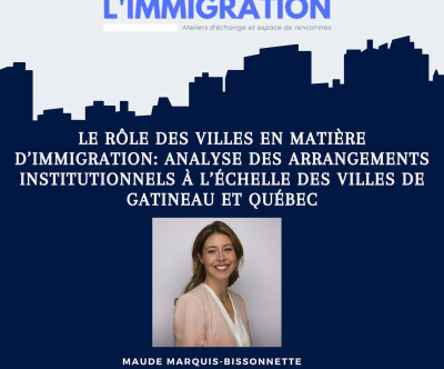 Affiche des midis de l'immigration