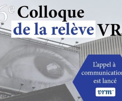 Affiche 16e Colloque de la relève de VRM