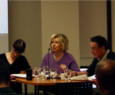 Mireille Paquet, Annick Germain et Stephan Reichhold Crédits photo : Catherine Paquette, 2019